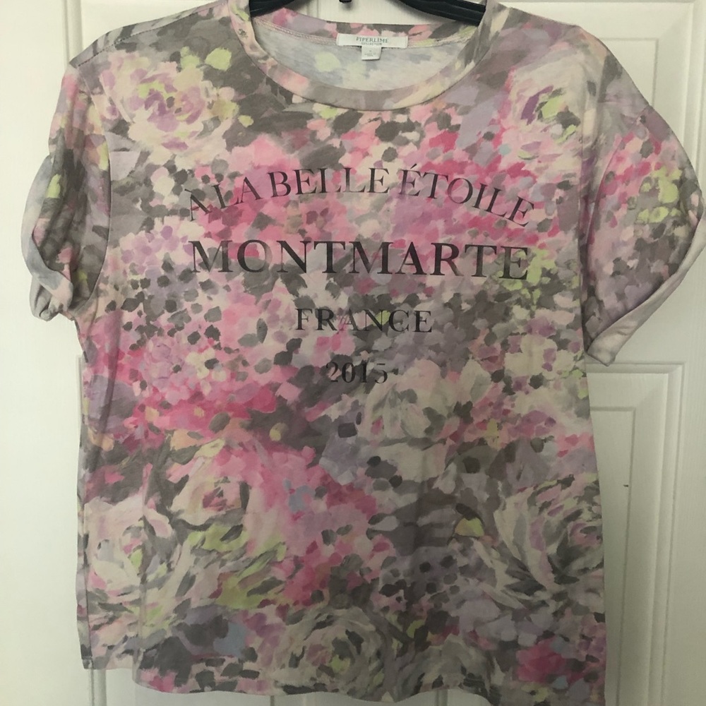 Piperlime Paris graphic tee